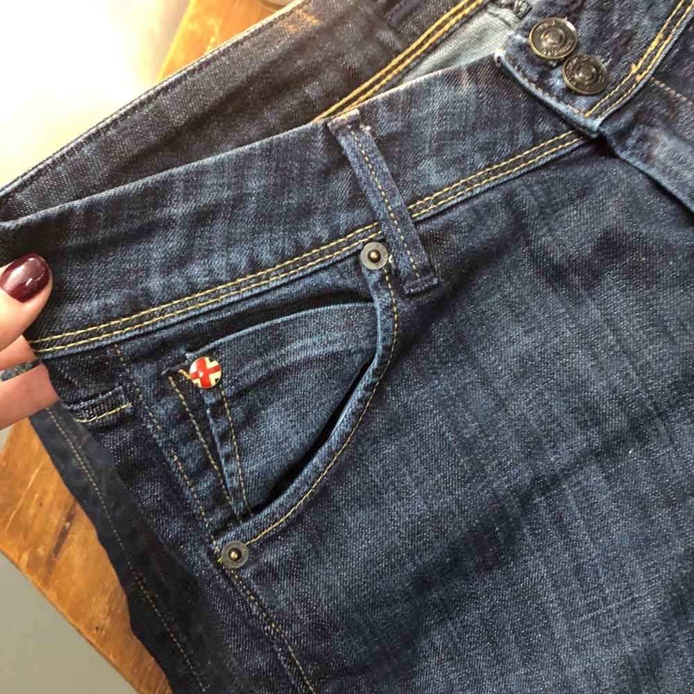 Hudson Dark Wash Jeans - Picture 4 of 7